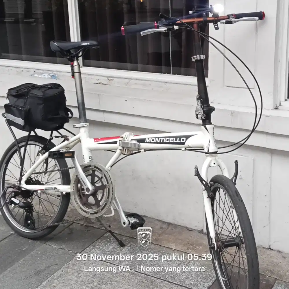 Seli 20 inch Alloy Monticello Siap pakai