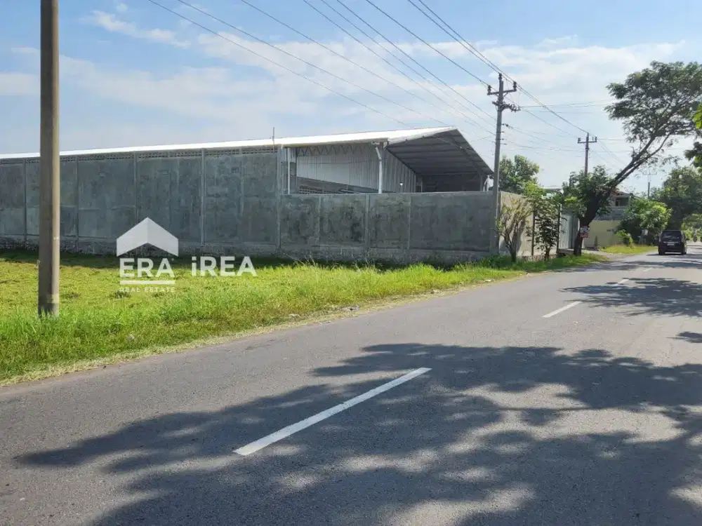 TANAH DI JUAL DI SOLO BARAT DAERAH GUDANG INDUSTRI NGABEYAN KARTASURA DEKAT PINTU TOLL