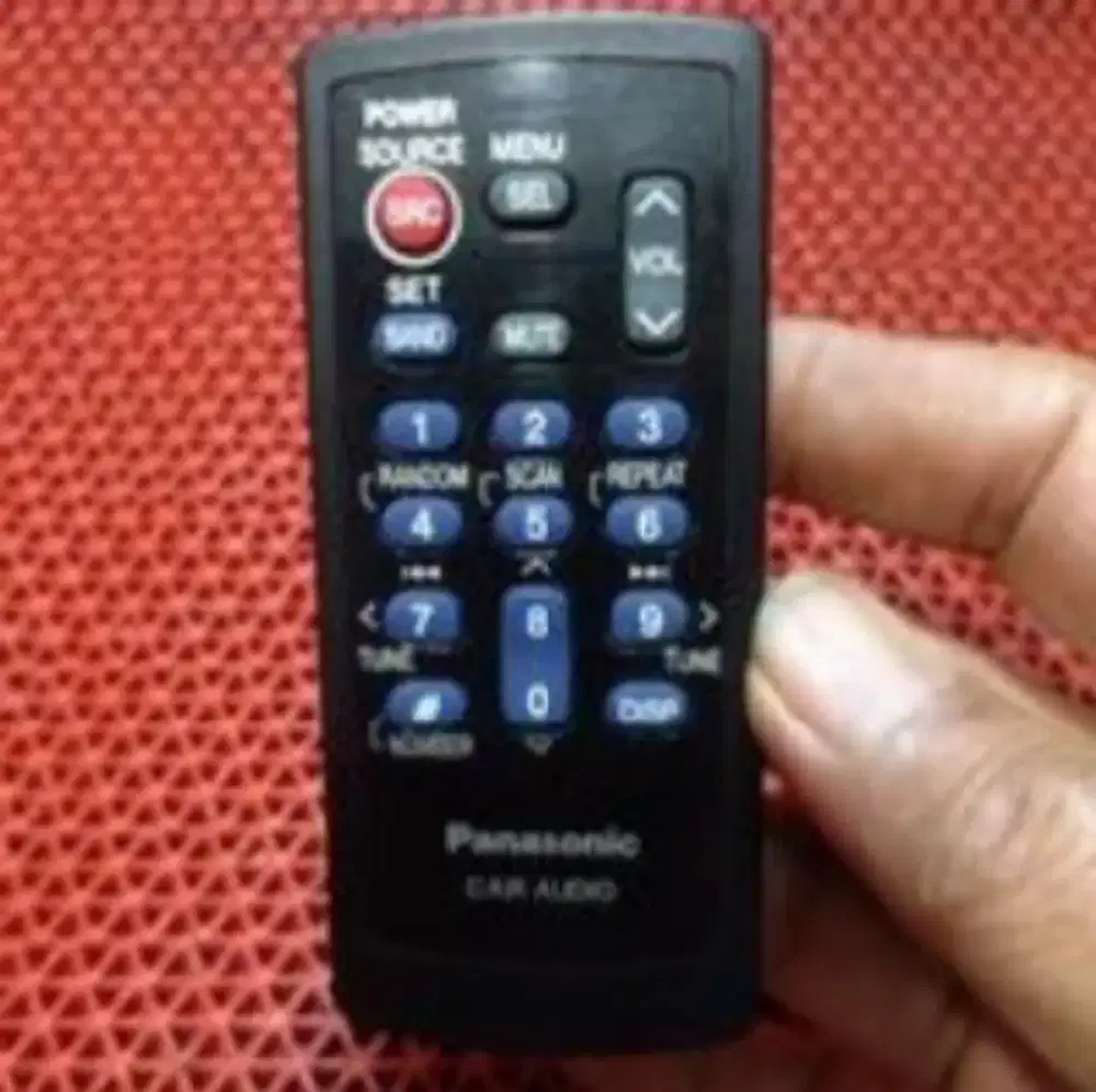 Remot car audio panasonic