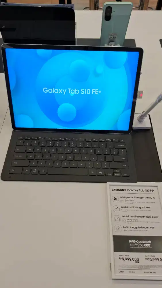 CICILAN SAMSUNG TAB S10 FE+ 5G PAKAI KREDIVO PROMO TRIPLE ZERO