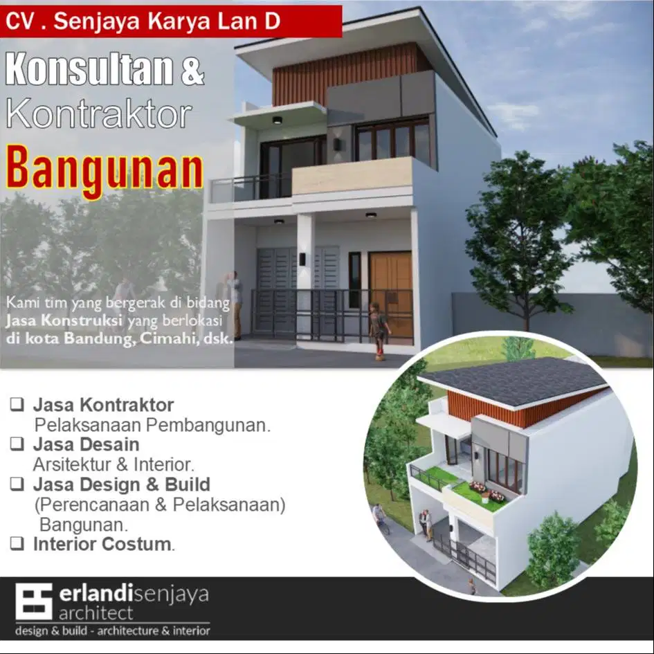 Jasa Arsitek & Interior/ Kontraktor/ Renovasi/ Tukang/ Kitchen Set