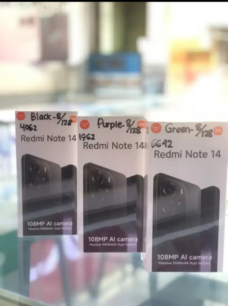 REDMI NOTE 14 RAM 8+8/128 PALINGMURAH BISA COD FREE ONGKIR