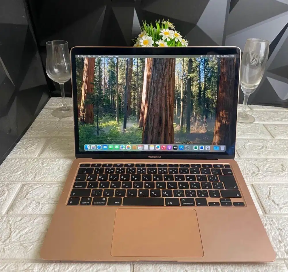 Macbook Air Retina 2020 RAM 8/256GB Lecet Pemakaian