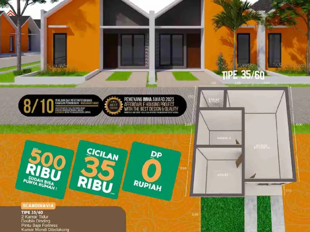 rumah subsidi Citra mulia megah