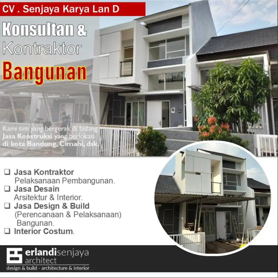 Jasa Kontraktor/ Arsitek & Interior/ Renovasi/ Tukang/ Kitchen Set