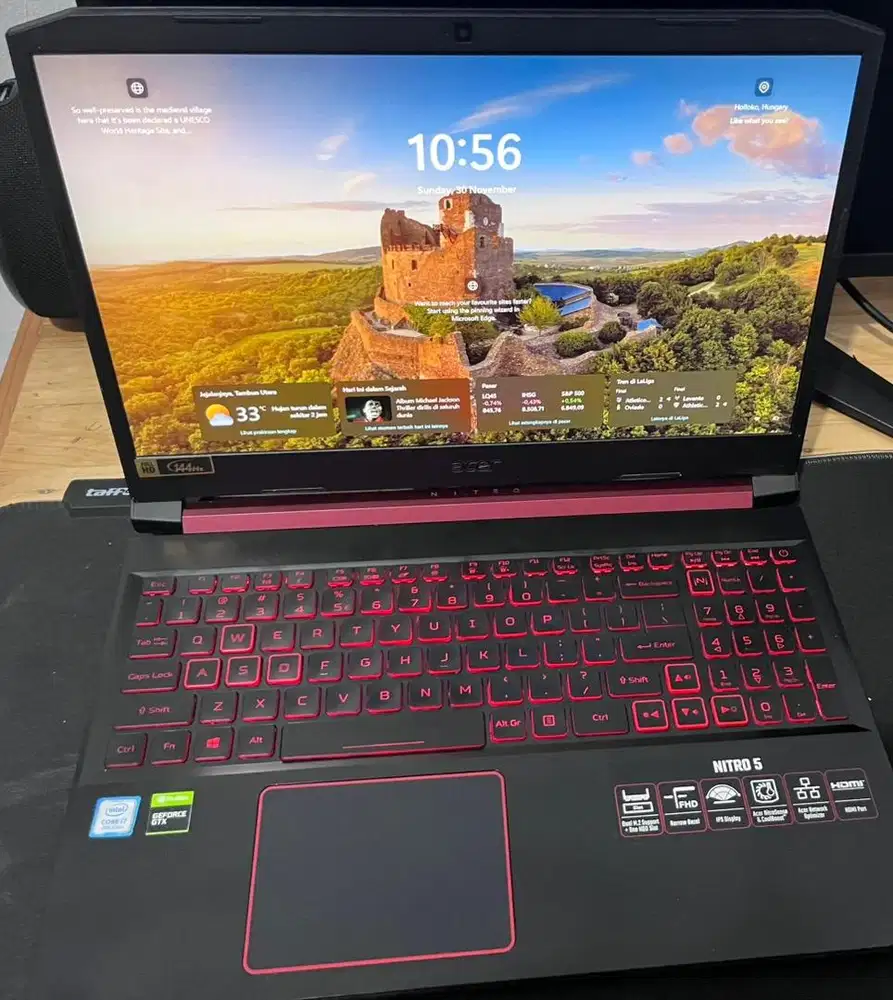 Laptop acer nitro 5 i7