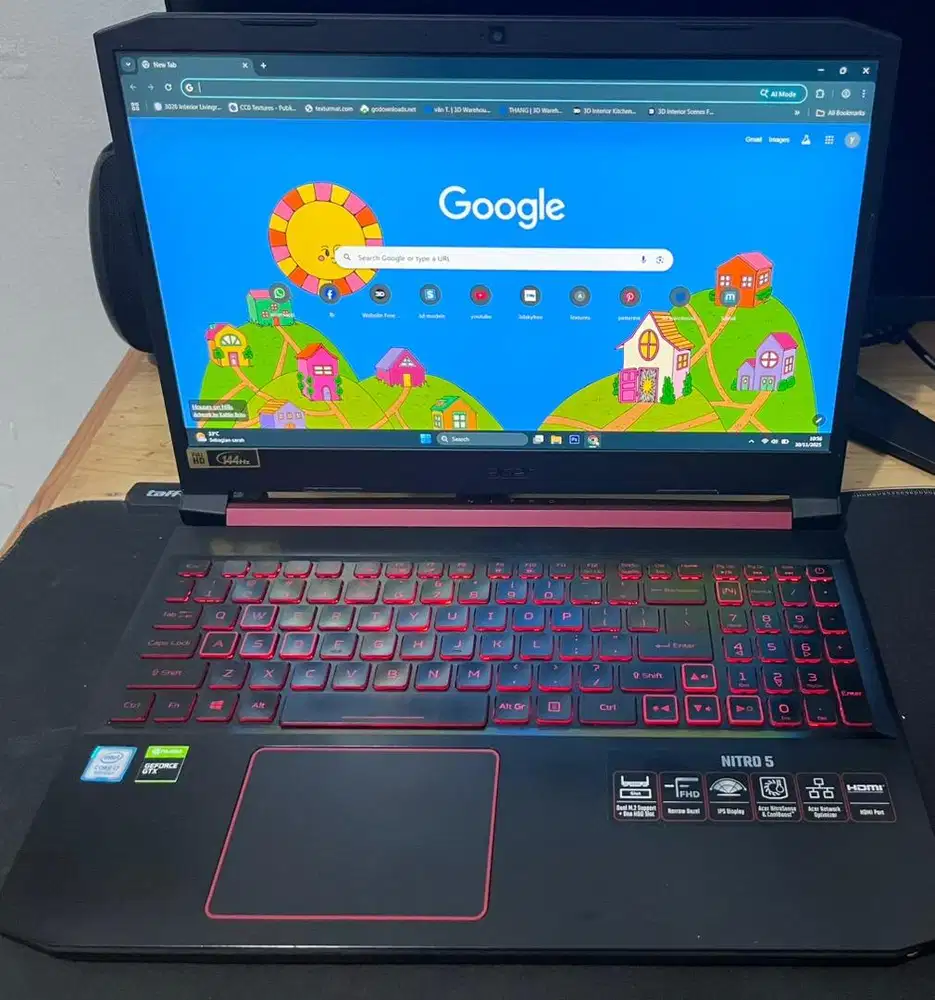 Laptop acer nitro 5 i7