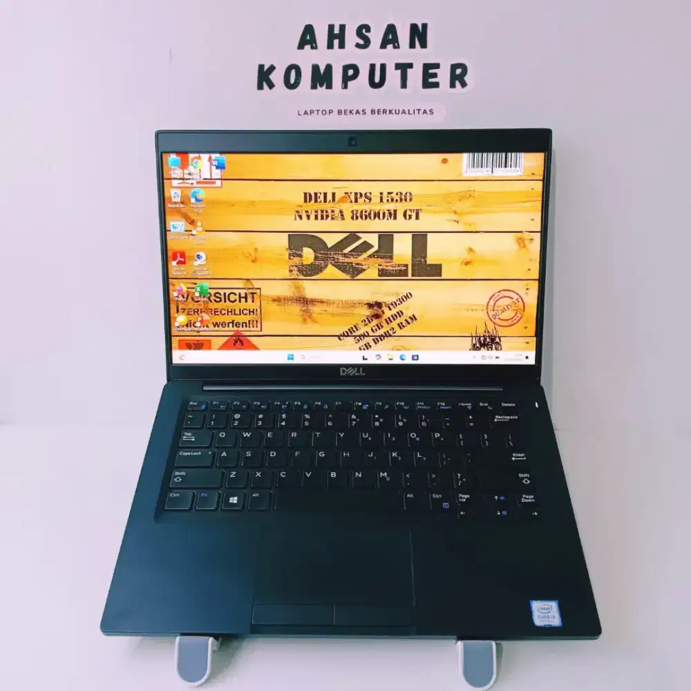 DELL LATITUDE 7390 INTELCORE i5-8350U 8GB 256GB 13.3FHD BACKLIT BLACK