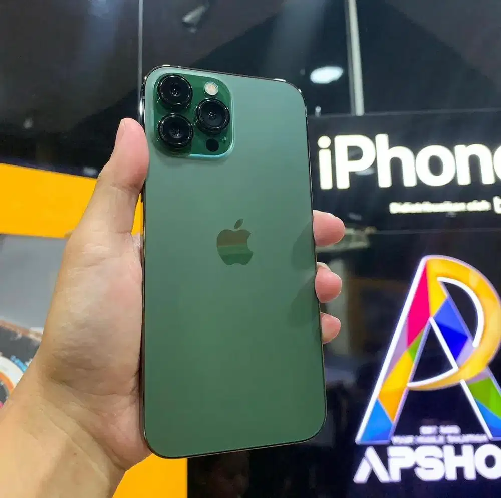 iPhone 13 Pro Max 256GB Garansi Resmi iBox Alpine Green
