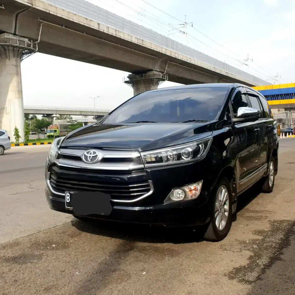 Full orisinil no repaint! Toyota Innova V diesel Reborn 2.4 At 2018