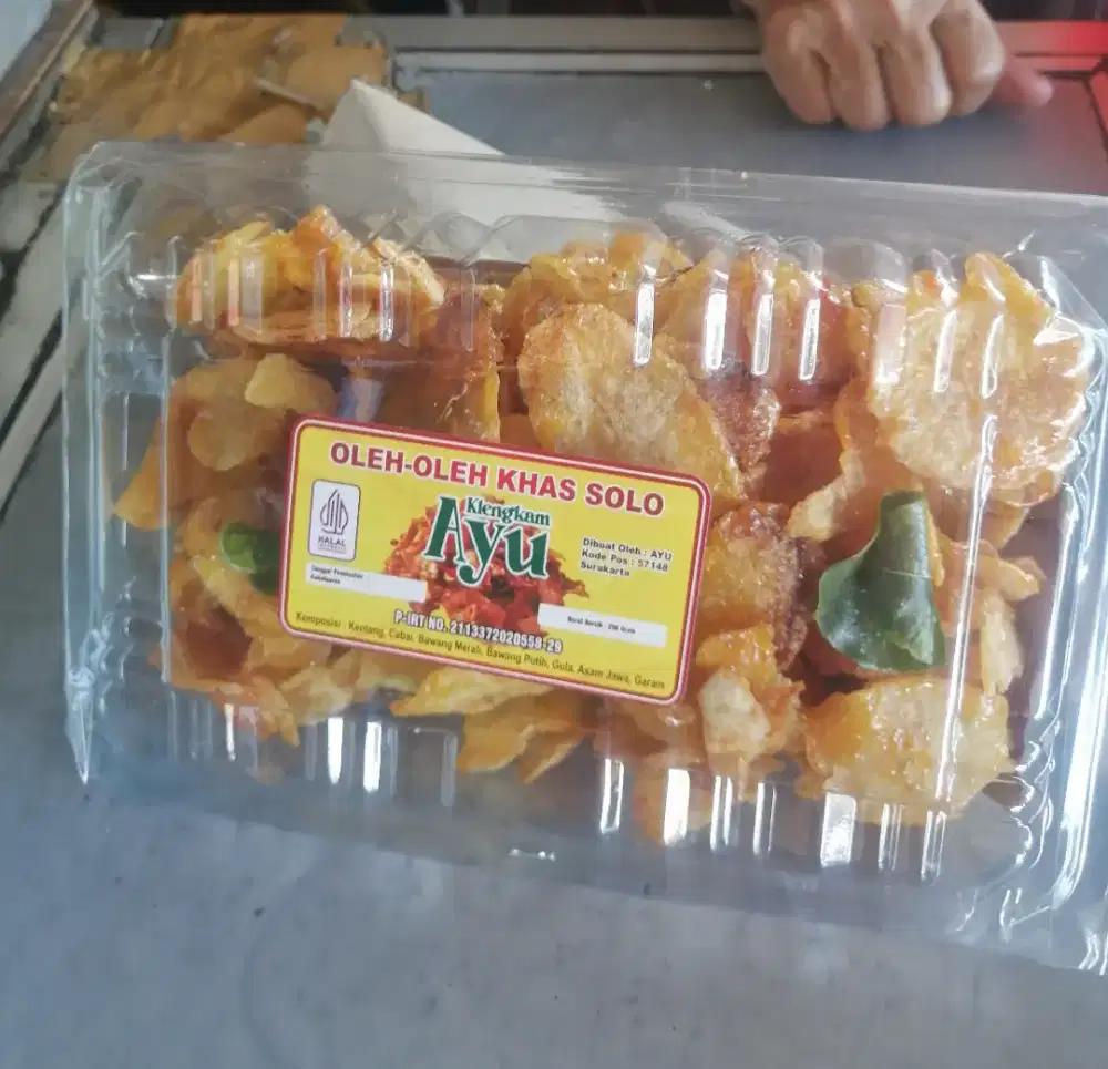 Camilan klengkam kentang