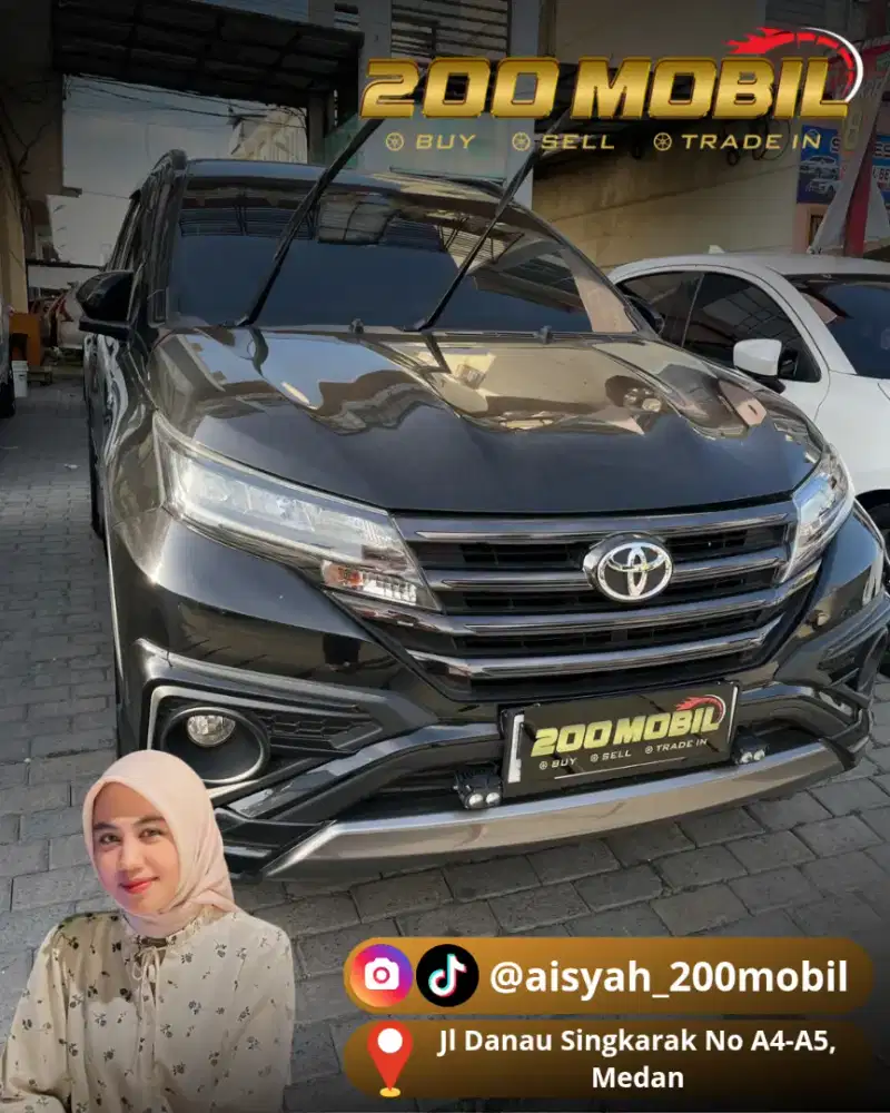 Toyota Rush 1.5S GR A/T 2022 Hitam