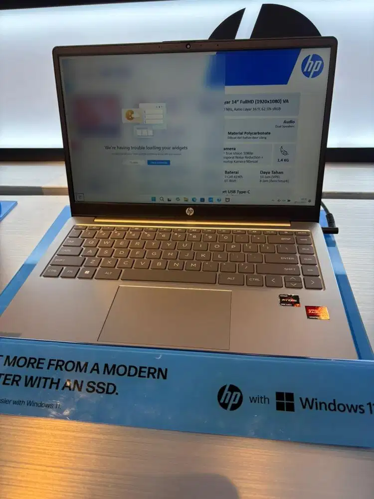CICILAN LAPTOP HP AMD RYZEN 7 16 Gb/512 Gb PROMO BUNGA RINGAN