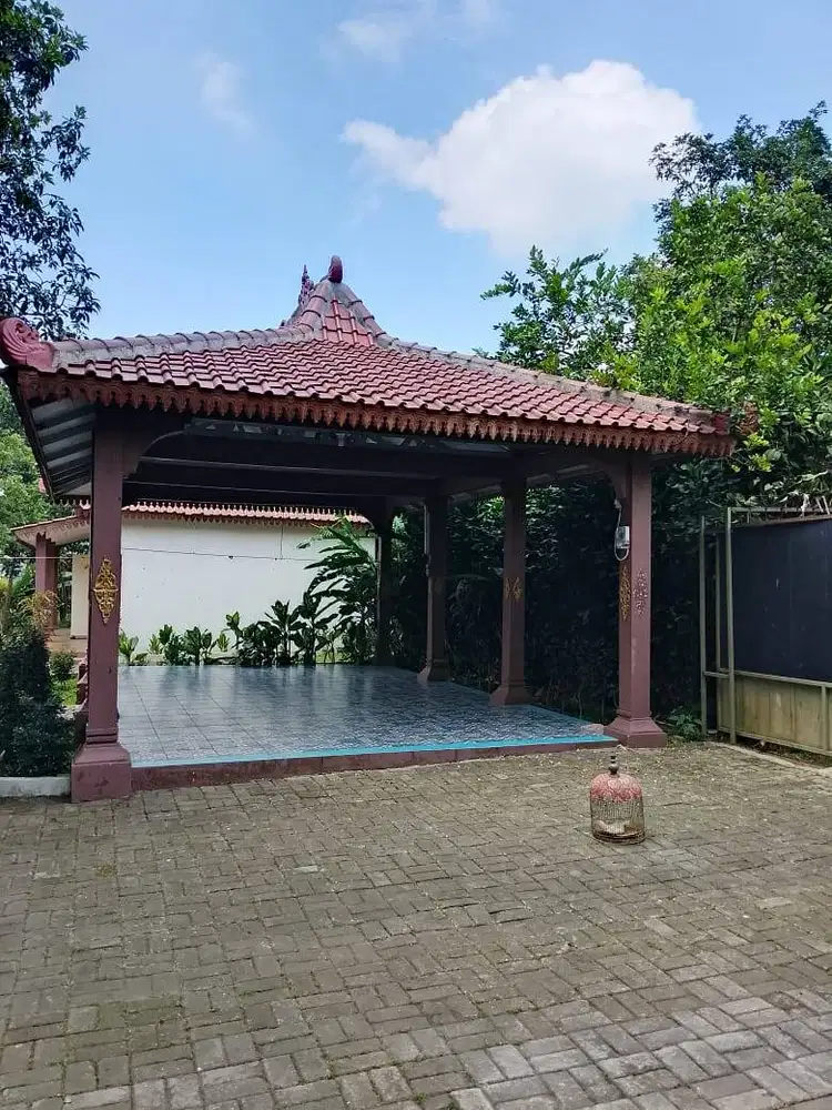 DISEWAKAN VILLA FARMHOUSE RUMAH DAN PENDOPO JOGLO DI MEGAMENDUNG.