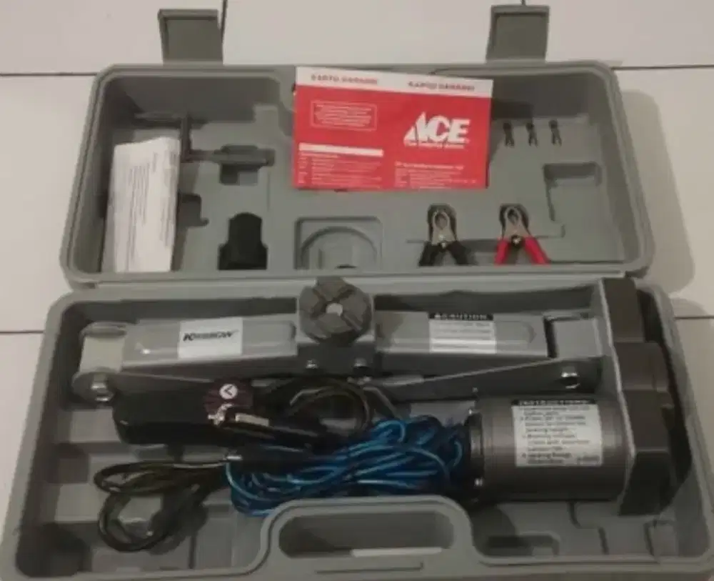 Elektrik Jack (dongkrak elektrik) krisbow masih gres,jos fungsi normal