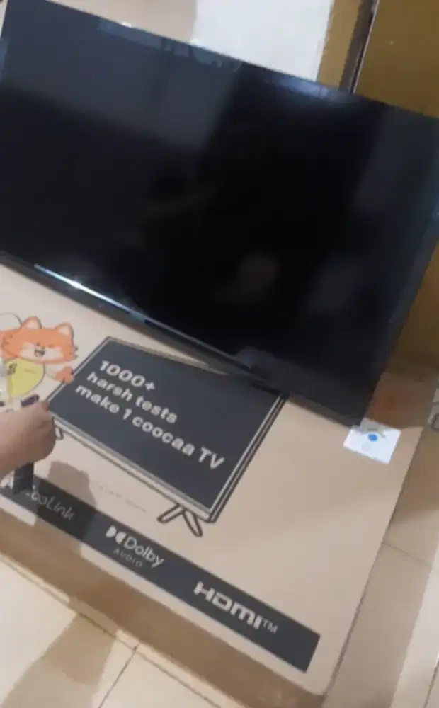 DIJUAL TV COOCA SMART TV 43