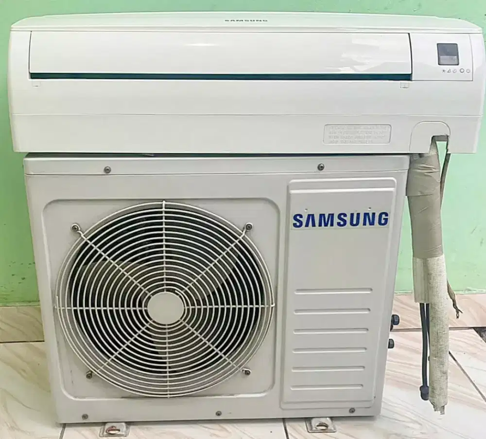 AC SAMSUNG 1/2 PK LOW300WATT ORISINIL DINGIN SEKALI NORMAL & BAGUS