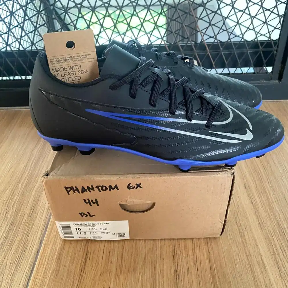 Sepatu bola Nike Phantom GX club size 44 new ori