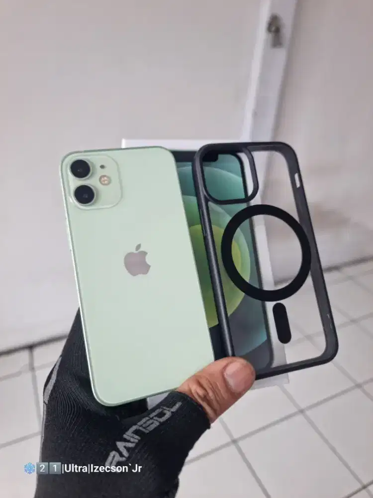 iPhone 12 Mini 64GB LL/A Fullset
95% Mulus, No Minus, Layar Original