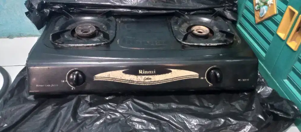 Kompor gas rinnai 2 tungku