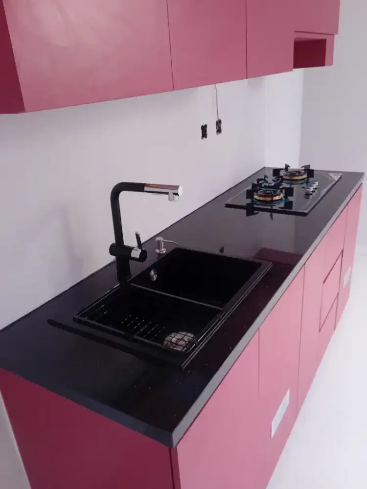 Top table kitchen set || meja dapur marmer granit