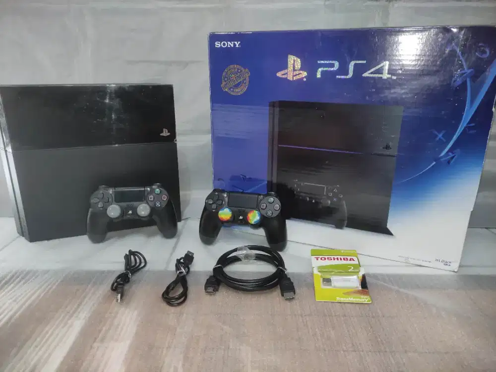 PS4 Fat 500gb H3N 9.00 Seri 1100A Fullset Fullgame