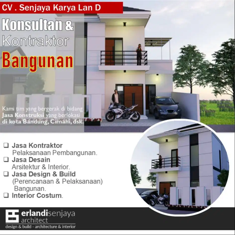 Jasa Kontraktor/ Arsitek & Interior/ Renovasi/ Tukang/ Kitchen Set