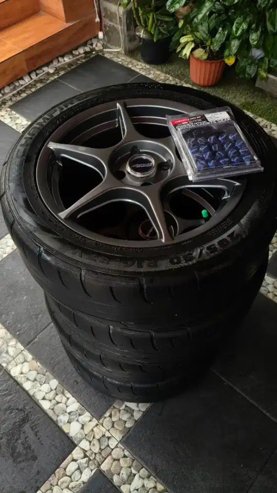 R16 buddyclub P1 cocok untuk jazz, brio, freed, garis, mobilio