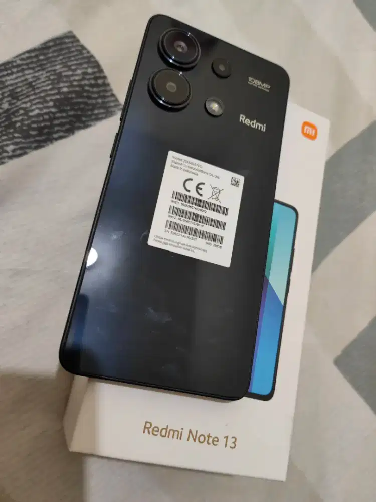Redmi Note 13 4G 8/256 Black Fullset ori