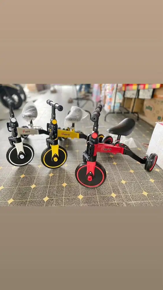 Ready stock sepeda anak roda 3