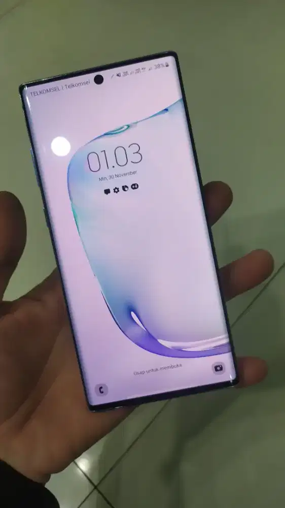 Samsung Note 10+ ram 12/512gb  normal no minus