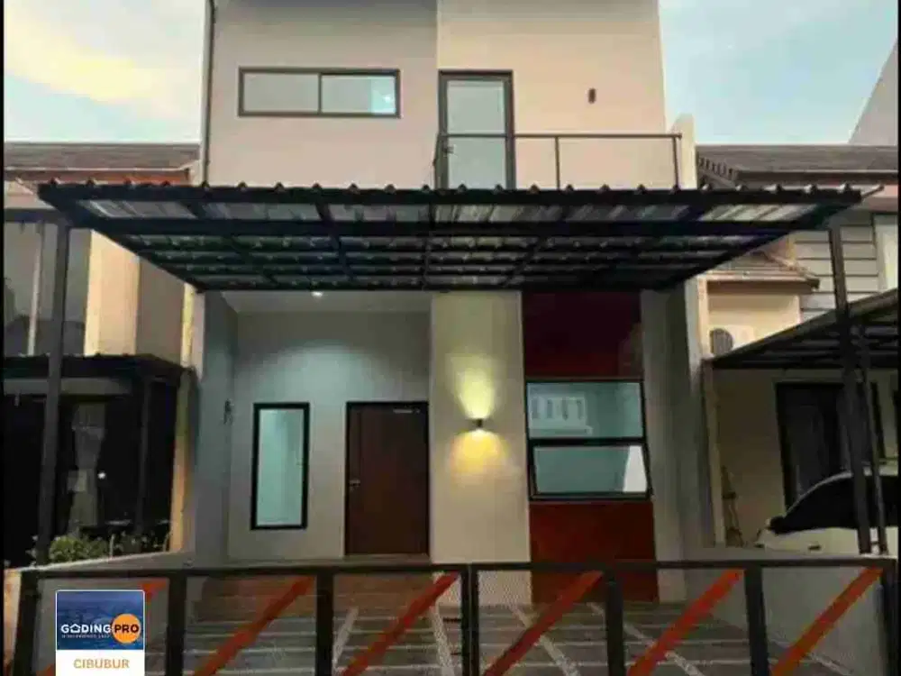 Rumah baru di renovasi total di Cibubur Residence