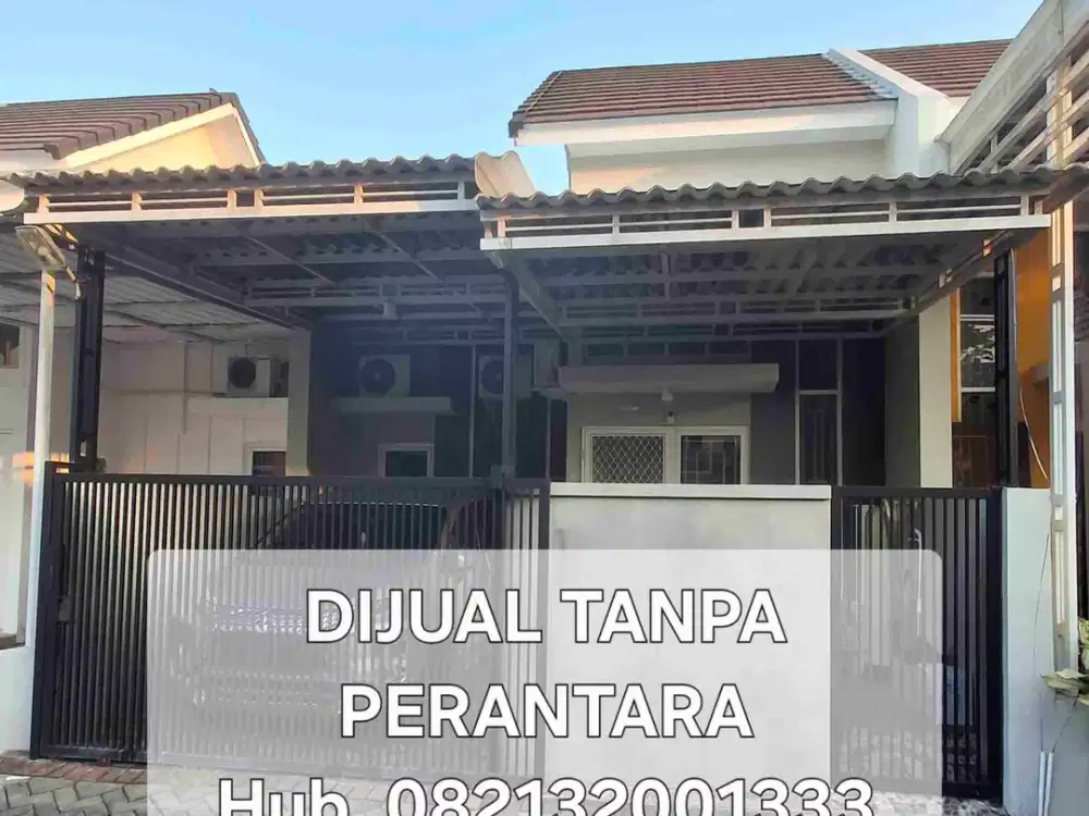 JUAL CEPAT RUMAH DI PERUM WISATA SEMANGGI, WONOREJO, RUNGKUT (TANPA PERANTARA)