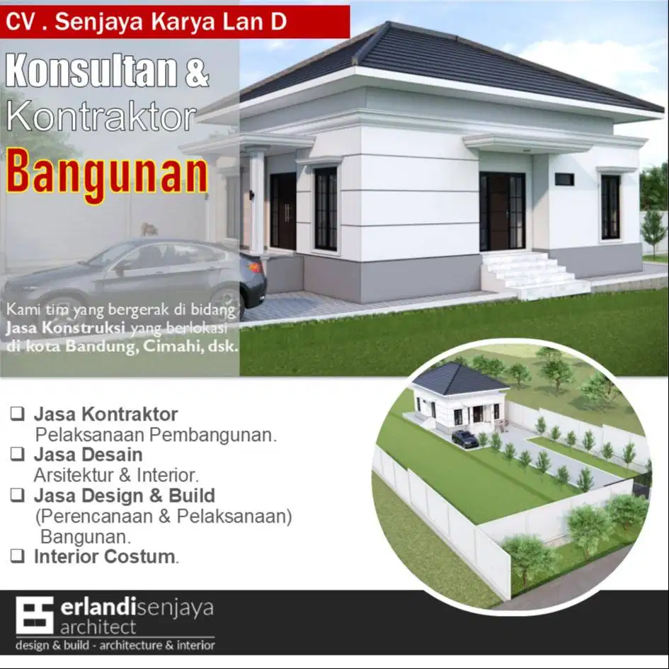 Jasa Arsitek & Interior/ Kontraktor/ Renovasi/ Tukang/ Kitchen Set