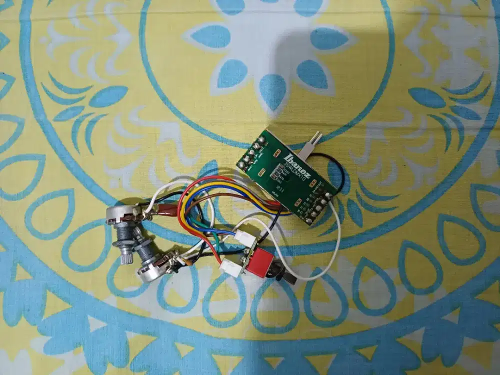 Ibanez AZ HH Dyna-MIX 10 pickup selector switch