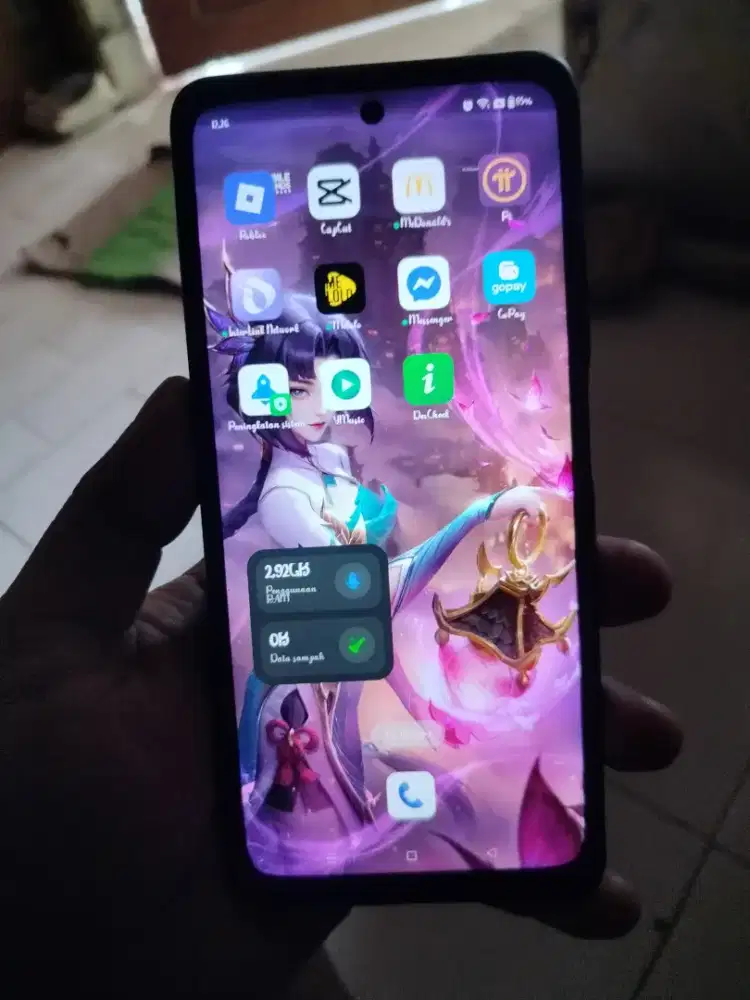 Oppo a5i mulus seperti baru ram 4+4/128 kumplit