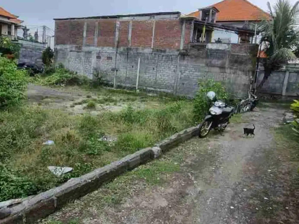 Jual Tanah Luas 100m² Lokasi jl Kaswari Padma Denpasar Zona Kuning