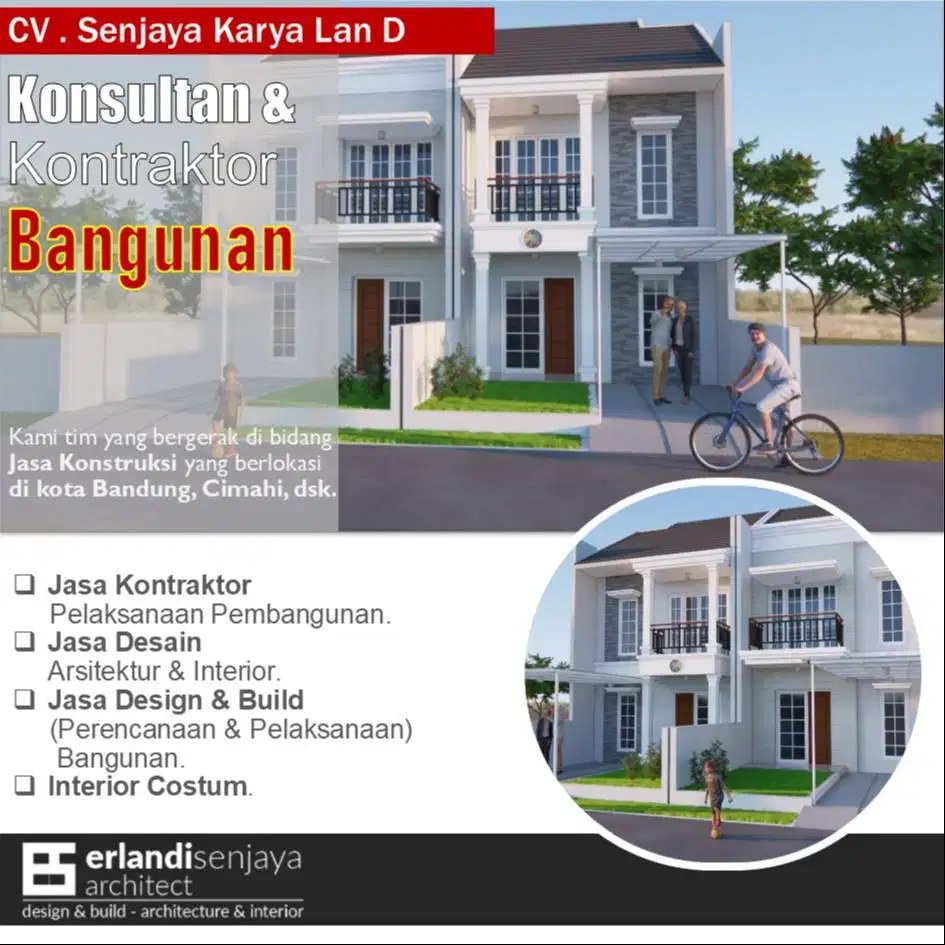 Jasa Arsitek & Interior/ Kontraktor/ Renovasi/ Tukang/ Kitchen Set