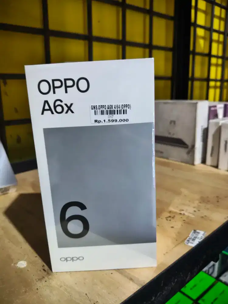 Oppo A6x 4/64 garansi resmi 1tahun Atlantis dahsyat