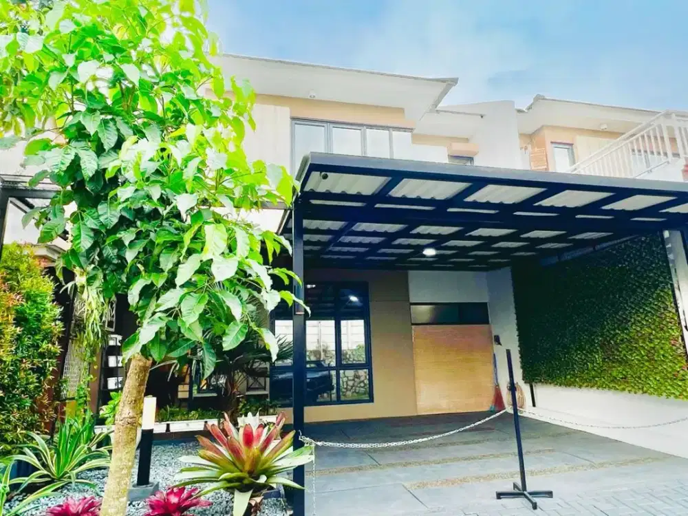 Di jual rumah rapih siap huni di kota wisata cibubur