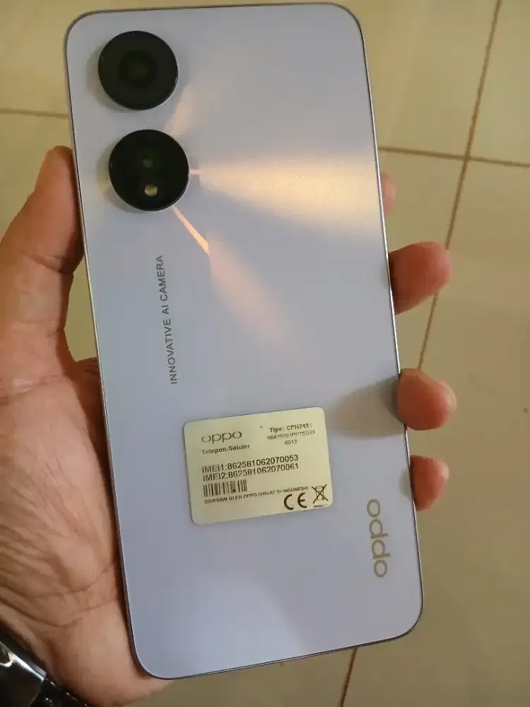 Oppo A78 5g ram 8/128 GB