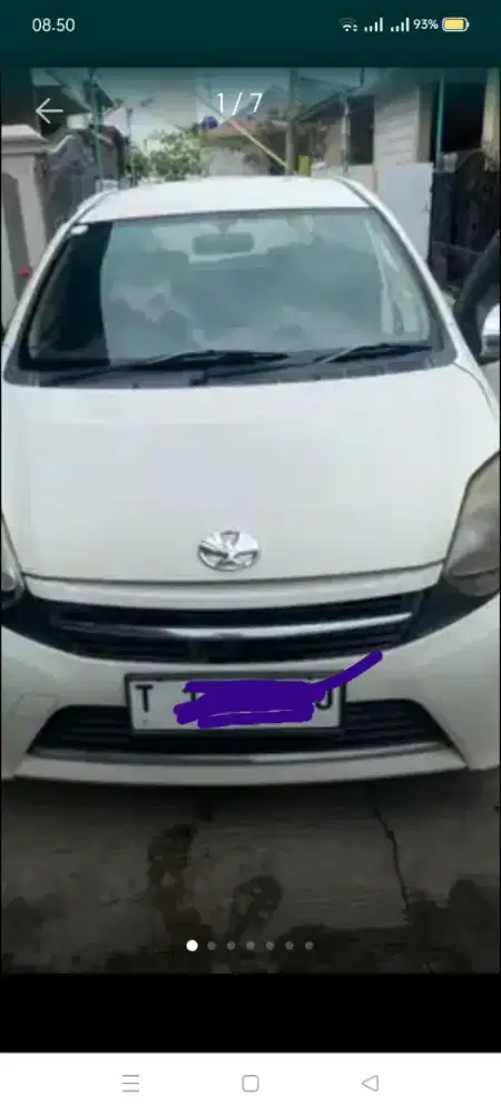 AGYA G AT 2016 Putih