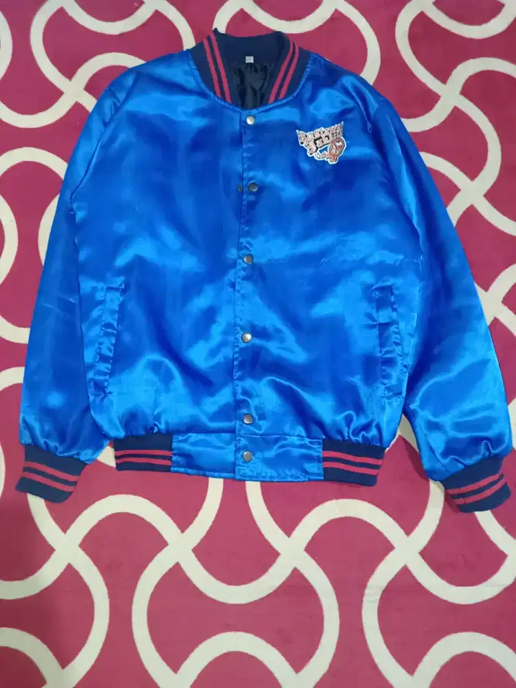 Jaket Bomber Satin