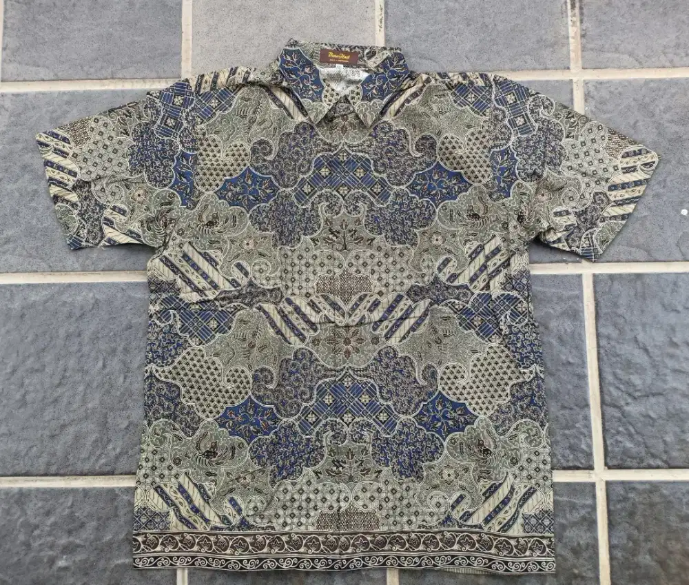 DANAR HADI - Kemeja Batik Pria - size XXL ( LD 64/P 82 )