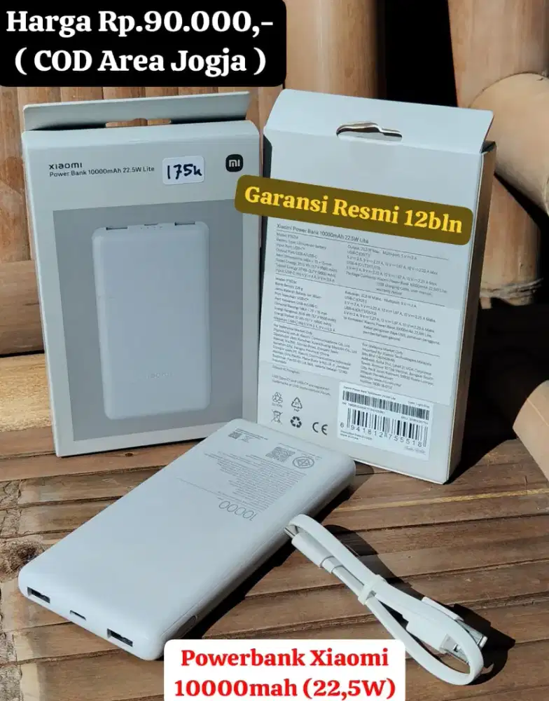 Powerbank Xiaomi 10000mah 22,5watt ( GRATIS ONGKIR )