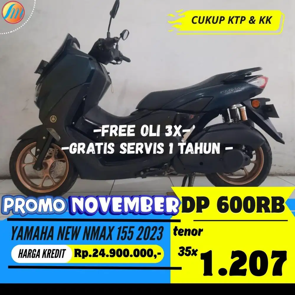 DP CUMA 600RIBU KREDIT YAMAHA NEW NMAX 155 2023 ANGSURAN TERJANGKAU