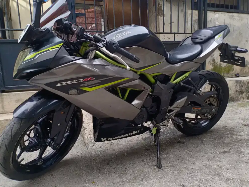 Kawasaki Ninja 250CC Mono SL Tahun 2018 Pajak2027 Mesin Halus SiapGass