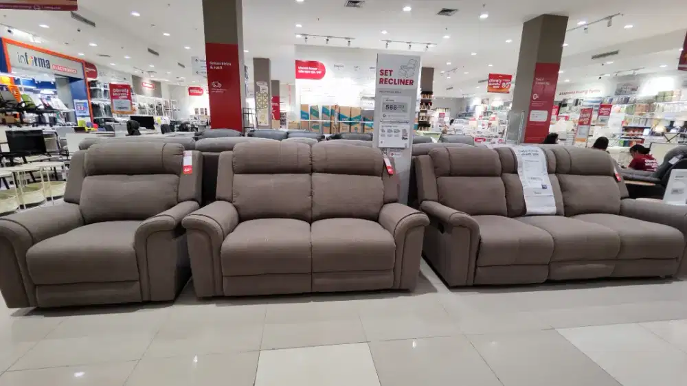 Promo Murah Sofa set Reclining