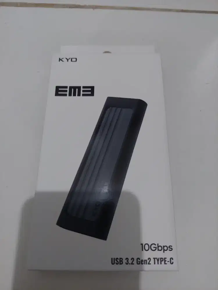 Enclosure case ssd m2 nvme merk Kyo lengkap fullset bekas pribadi