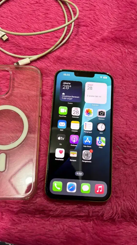 Jual Cepat iPhone 13 Pro Max 256,GB Warna Gold